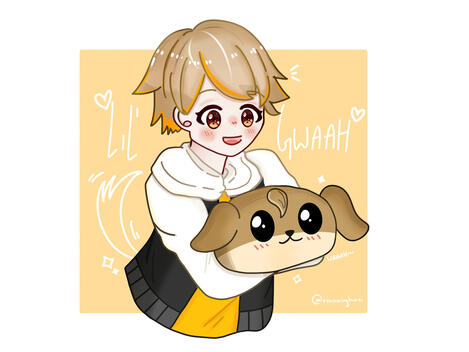 Lil Gwaaah Illustration
