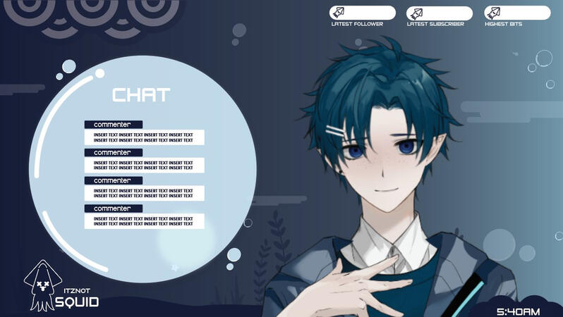 Itzjustsquid Chat Overlay