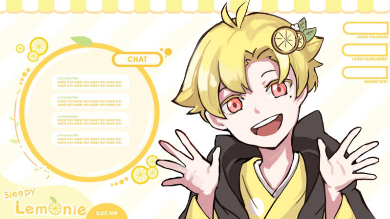 SleepyLemonie Chat Overlay