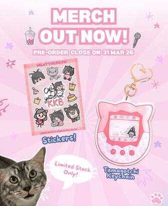 ValkyTheMeow Merch Release